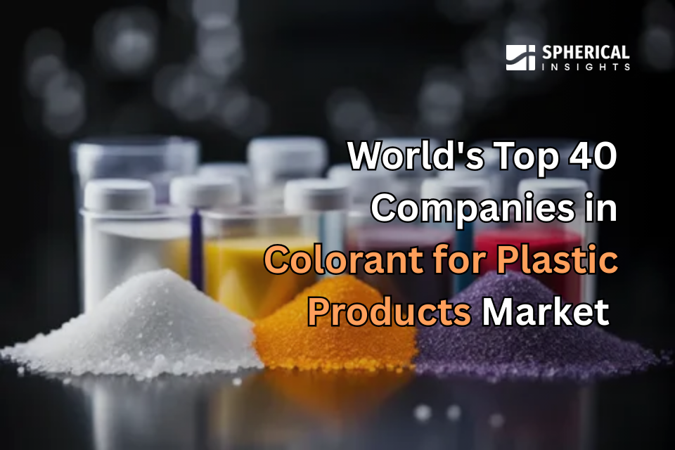 2025年版 プラスチック製品用着色剤の主要企業40社：統計レポート（2024～2035年）