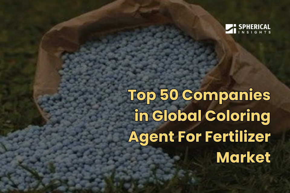 Coloring Agent For Fertilizer Market