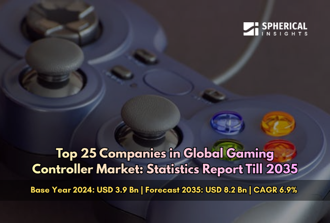 世界のゲームコントローラー市場における主要企業トップ25：2035年までの統計レポート