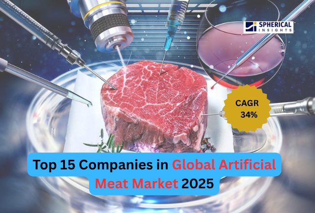 2025 年世界人工肉トップ 15 企業: 市場情報と投資動向 (2024 ～ 2035 年)