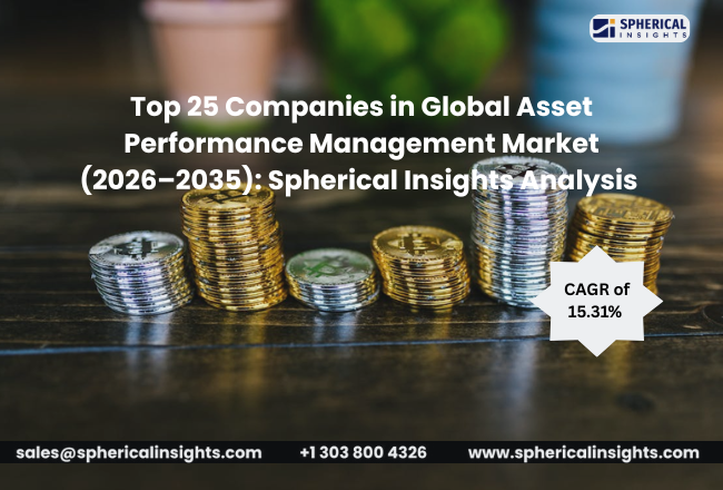 世界の資産パフォーマンス管理市場における主要企業トップ25（2026年～2035年）：Spherical Insightsによる分析