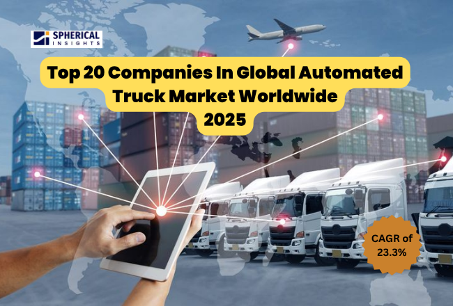 世界の自動運転トラック市場における主要企業トップ20（2025年）：市場調査レポート（2026～2035年）