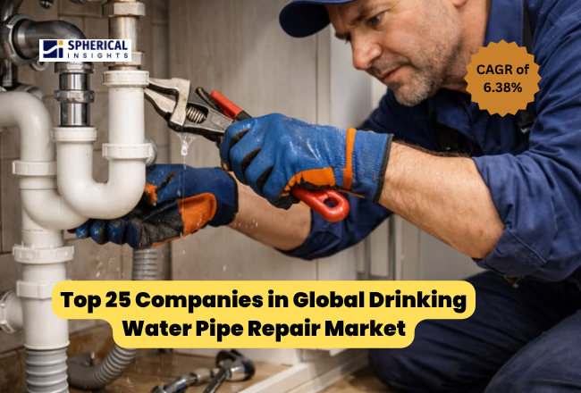 世界の飲料水用配管補修市場における主要企業トップ25：世界シェア・市場規模・収益レポート（2026～2035年）