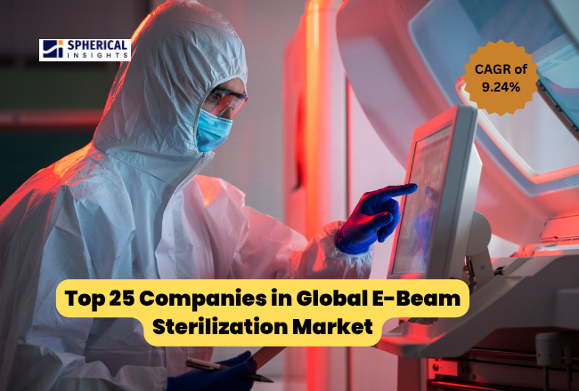 世界の電子線（E-Beam）滅菌市場における主要企業トップ25：Spherical Insightsによる専門的見解