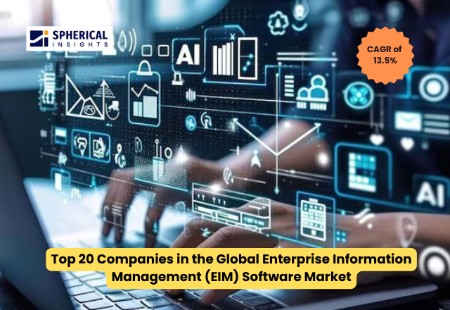 世界のエンタープライズ情報管理 (EIM) ソフトウェア市場の上位 20 社 (2026 ～ 2035 年): Spherical Insights 分析