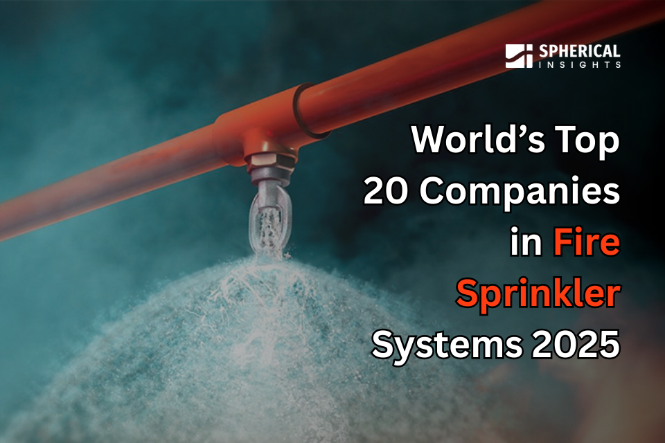 世界の防火スプリンクラーシステム企業トップ20：2025年注目リスト・統計レポート（2024～2035年）