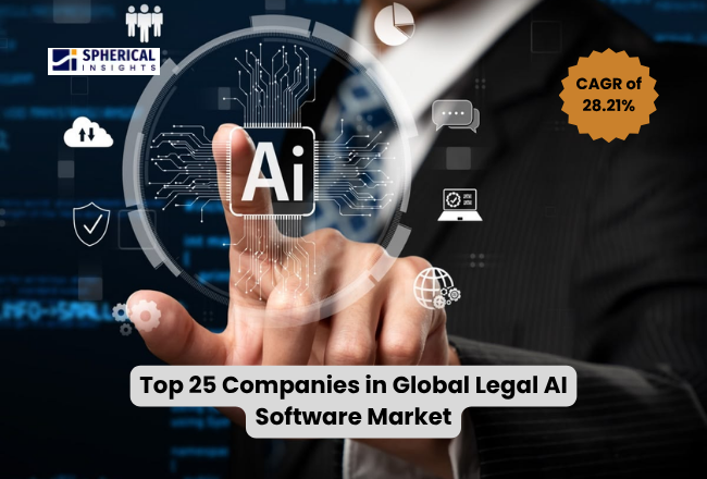 世界のリーガルAIソフトウェア市場における主要企業トップ25：2035年までの統計レポート