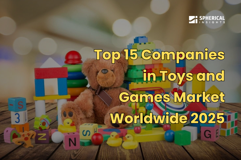 世界の玩具・ゲーム市場における主要企業トップ15（2025年）：市場調査レポート（2024-2035年）