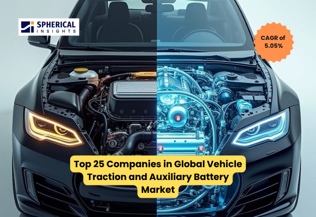 世界の車両用駆動・補機バッテリー市場における主要企業トップ25社：戦略的概要と将来の動向（2026～2035年）