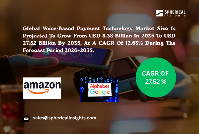 世界の音声決済技術市場における主要企業トップ25：2035年までの統計レポート