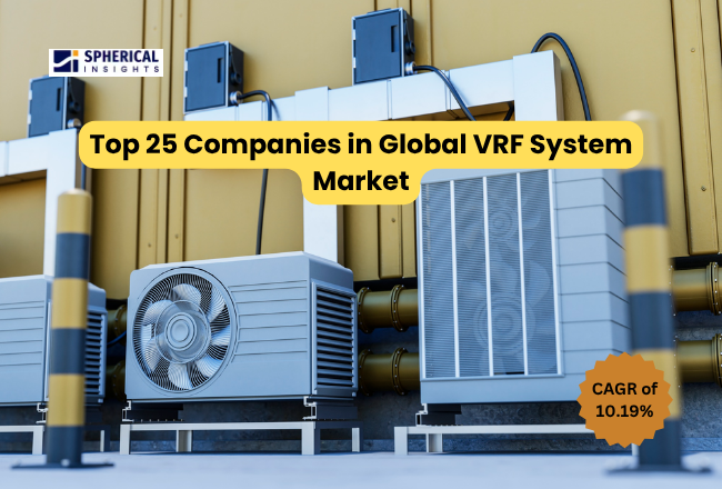 世界のVRFシステム市場における主要企業トップ25：世界シェア・市場規模・売上高レポート（2026～2035年）