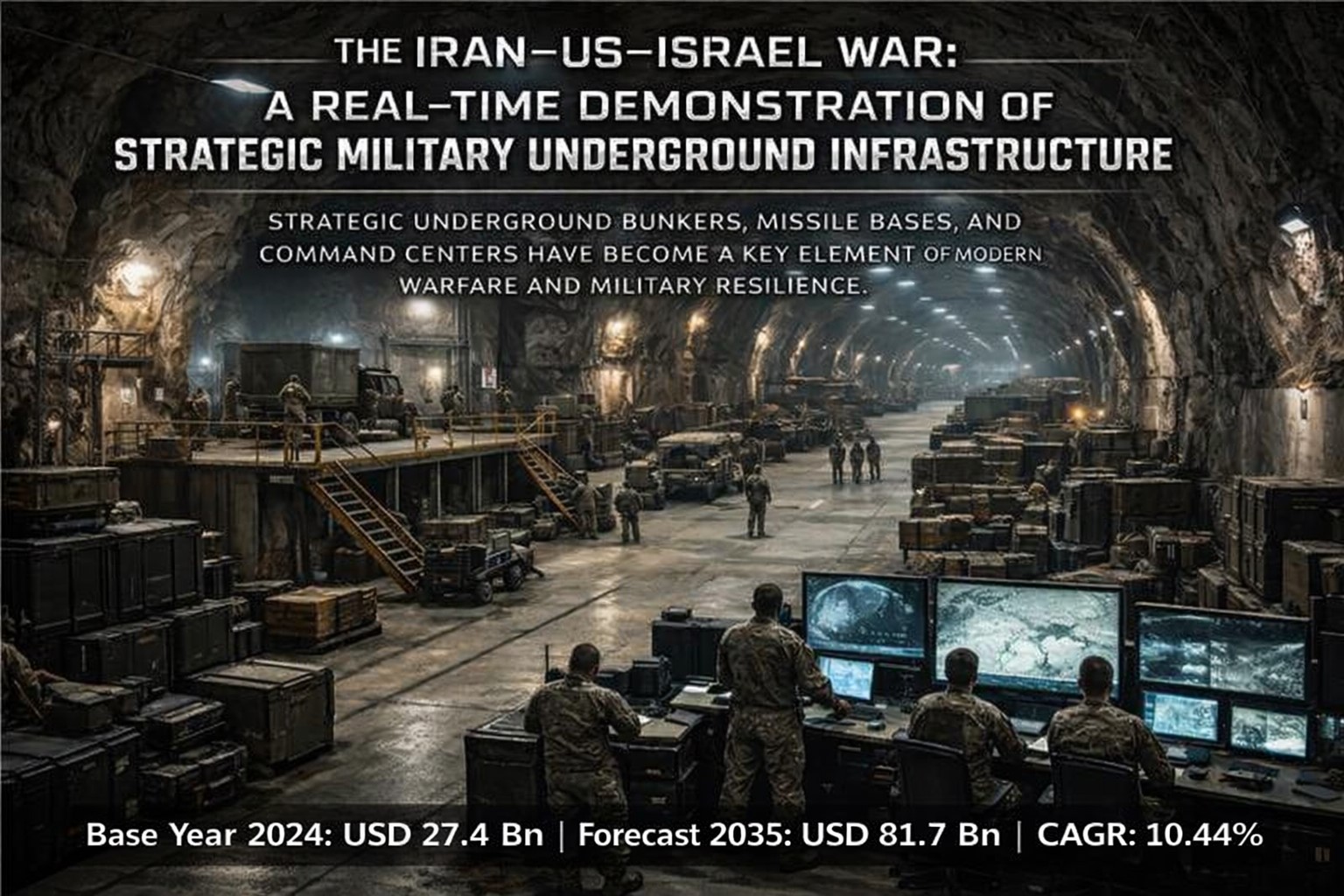 イラン・米国、イスラエル戦争――軍事地下インフラのデモンストレーション――インフラの重要性、技術アサインメント、将来の範囲、主要キープレーヤー――2026年までの市場分析