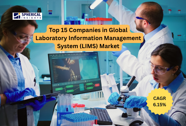 世界のラボ情報管理システム（LIMS）市場における主要企業トップ15：Spherical Insightsによる業界インテリジェンス・レポート（2024～2035年）