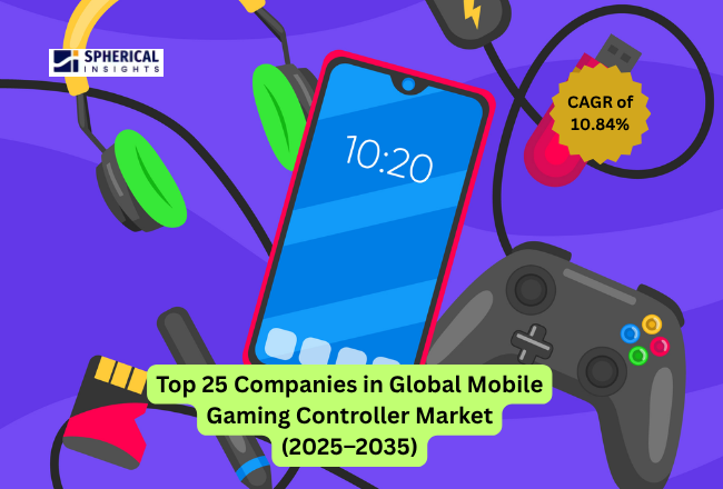 世界のモバイルゲームコントローラー市場における主要企業トップ25（2025年～2035年）：競争分析と予測