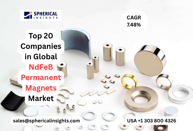 世界のNdFeB永久磁石市場におけるトップ20企業：Spherical Insightsによる業界インテリジェンスレポート（2026年～2035年）