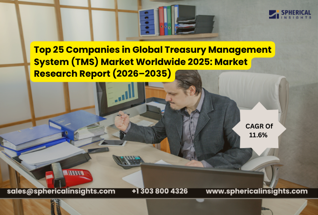世界の財務管理システム（TMS）市場におけるトップ25企業：市場調査レポート（2026年～2035年）