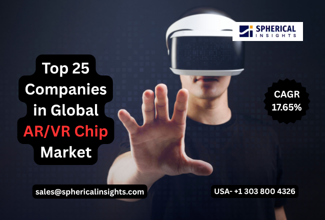 世界のAR/VRチップ市場における主要企業トップ25：世界シェア・市場規模・売上高レポート（2024～2035年）