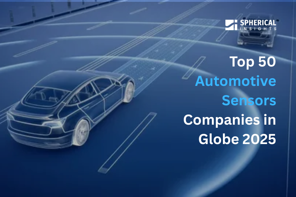 世界の自動車用センサー企業トップ50社（2025年）：Spherical Insights & Consultingによる統計ビュー