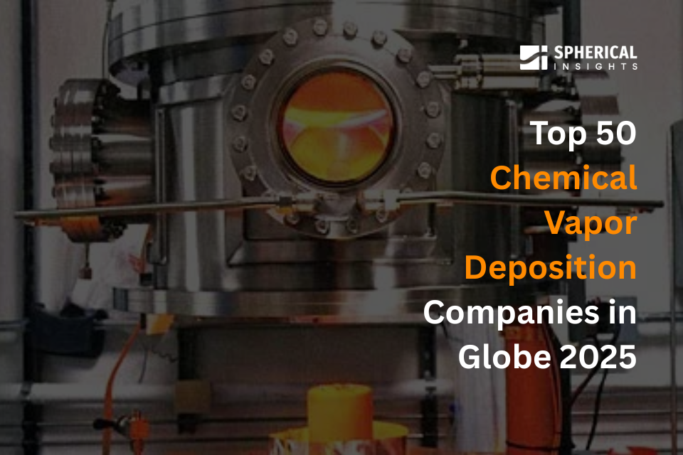 2025年世界の化学気相成長（CVD）企業トップ50社：Spherical Insights & Consultingによる統計ビュー
