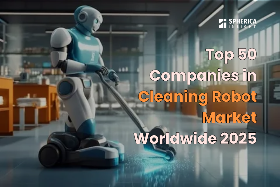 2025年 世界の清掃ロボット市場における主要企業トップ50：Spherical Insights and Consultingによる統計的分析