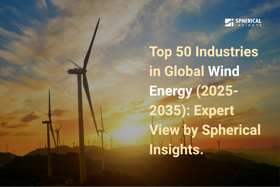世界の風力エネルギー産業トップ50（2025年～2035年）：Spherical Insightsによる専門的見解