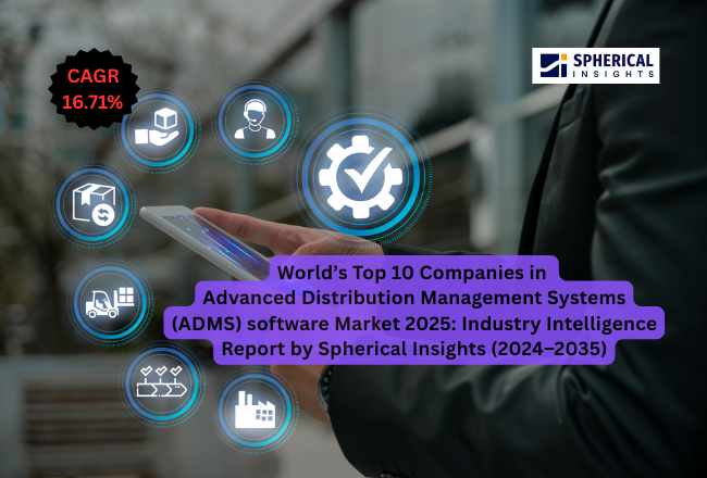 2025年における高度な配電管理システム（ADMS）ソフトウェア市場の世界トップ10社：Spherical Insights（2024～2035）による産業インテリジェンスレポート