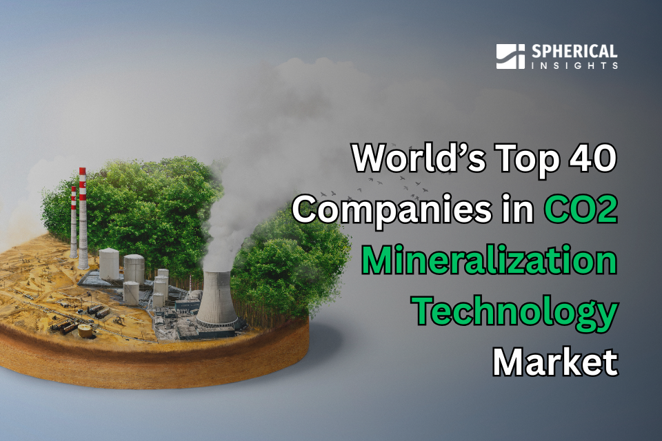 CO2鉱物化技術における世界のトップ40社：2025年注目企業リスト・統計レポート（2024～2035年）